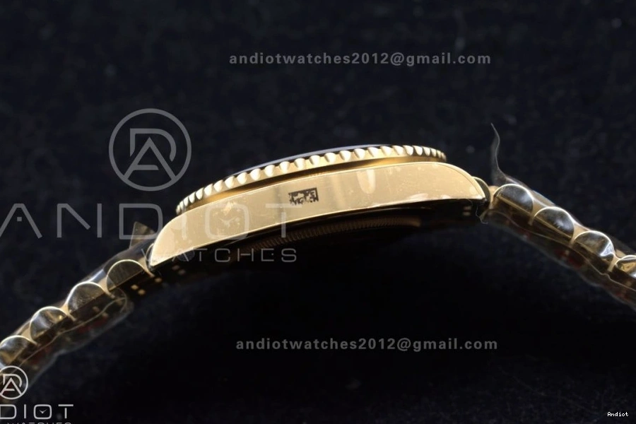 Clean on Dial Edition DD3285 Best II Master GRNR Jubilee Black GMT YG 1:1 Bracelet CHS 126718 1127